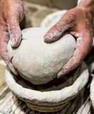 Banneton rond en osier - 18 cm de diamètre