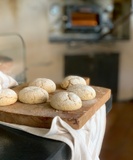 Craquelés au citron et amandes (Sans oeuf)