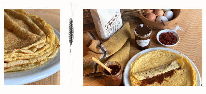 Souples et dorées : nos crêpes à la farine d'Engrain