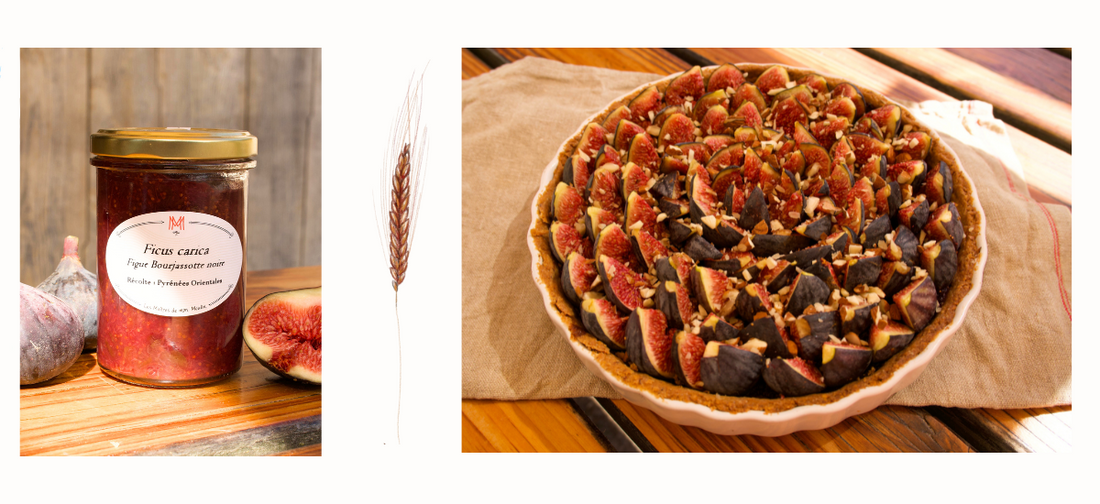 La tarte boulangère aux figues Bourjassotte