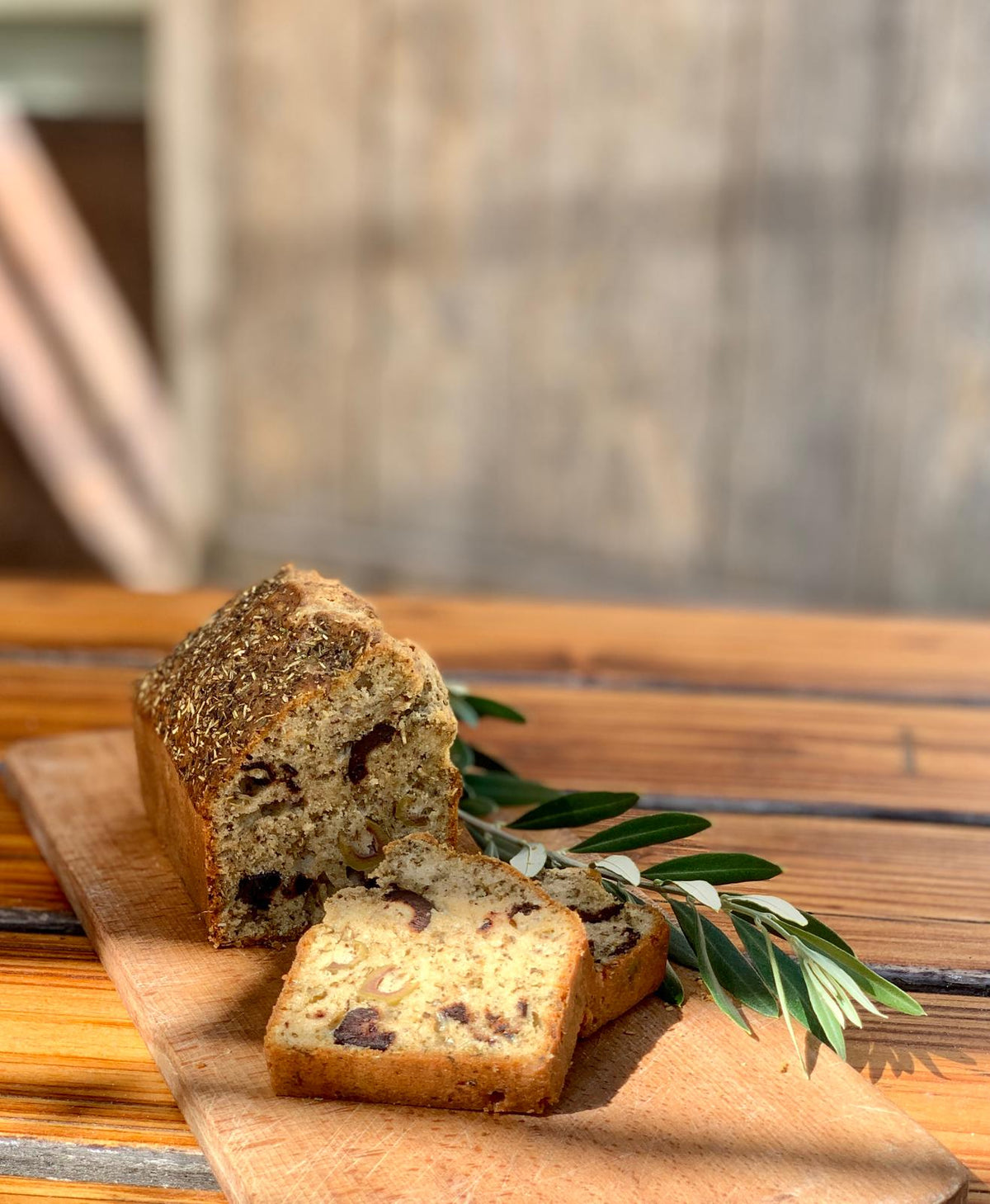 Cake aux olives