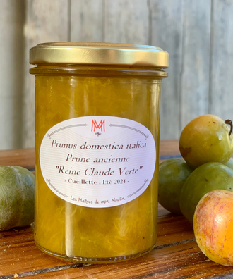 Confiture de prune peu sucrée - 100% Nature