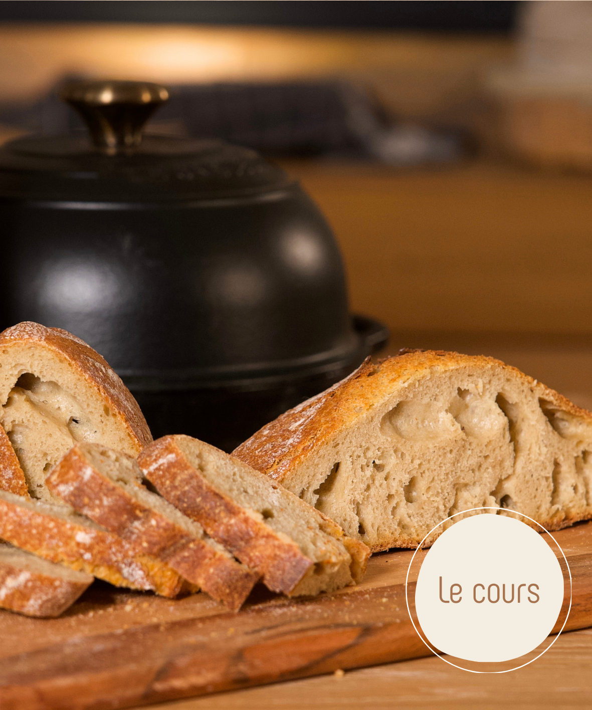 Le Pain de Barbu du Roussillon en cocotte - Cours seul