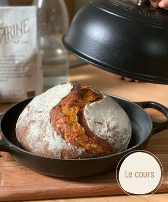 Cours vidéo "Faisons le Pain de Khorasan Kamut® en cocotte ensemble" - Cours seul