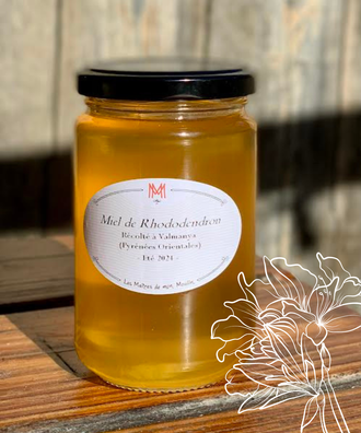 Miel de Rhododendron - Framboisier - 400g