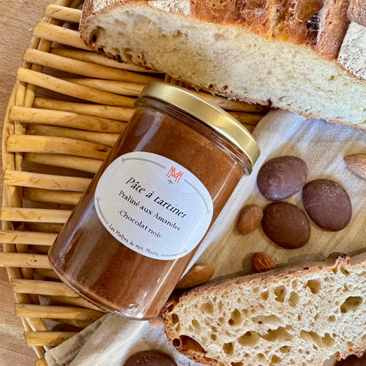 Pâte à tartiner - Amandes & Chocolat noir 72%
