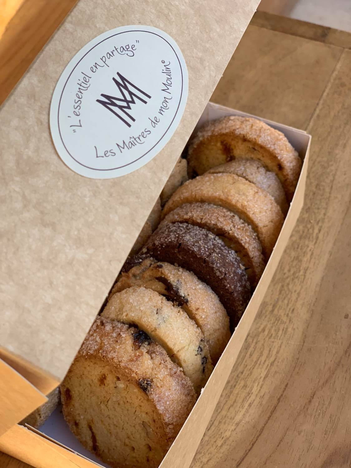 Biscuits bio à la farine de blé ancien