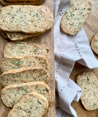 Biscuits sablé aux graines bio à la farine de blé ancien