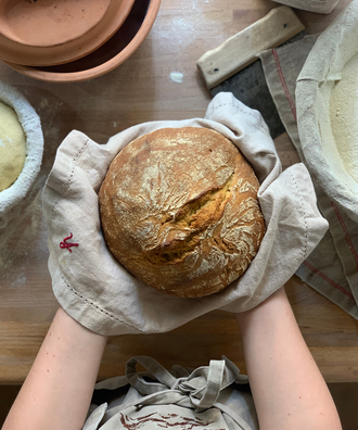 Cours video faisons pain engrain ensemble 3kg farine