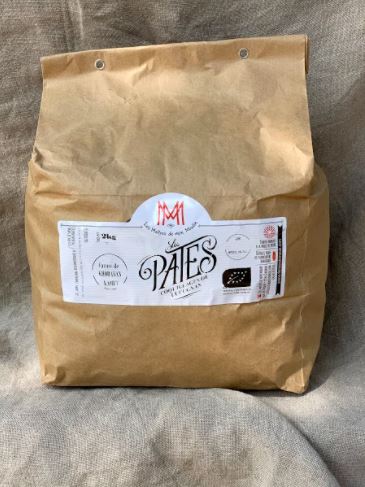 Pâtes artisanales à la farine de blé ancien bio - Khorasan Kamut