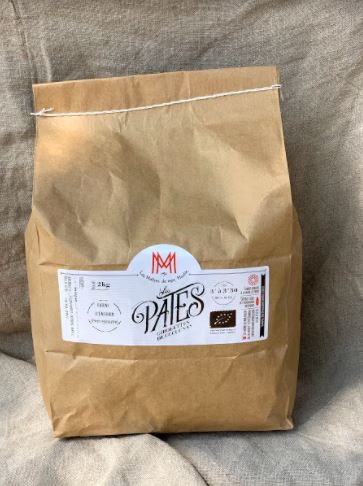 Pâtes artisanales à la farine de blé ancien bio - Engrain - Petit épeautre